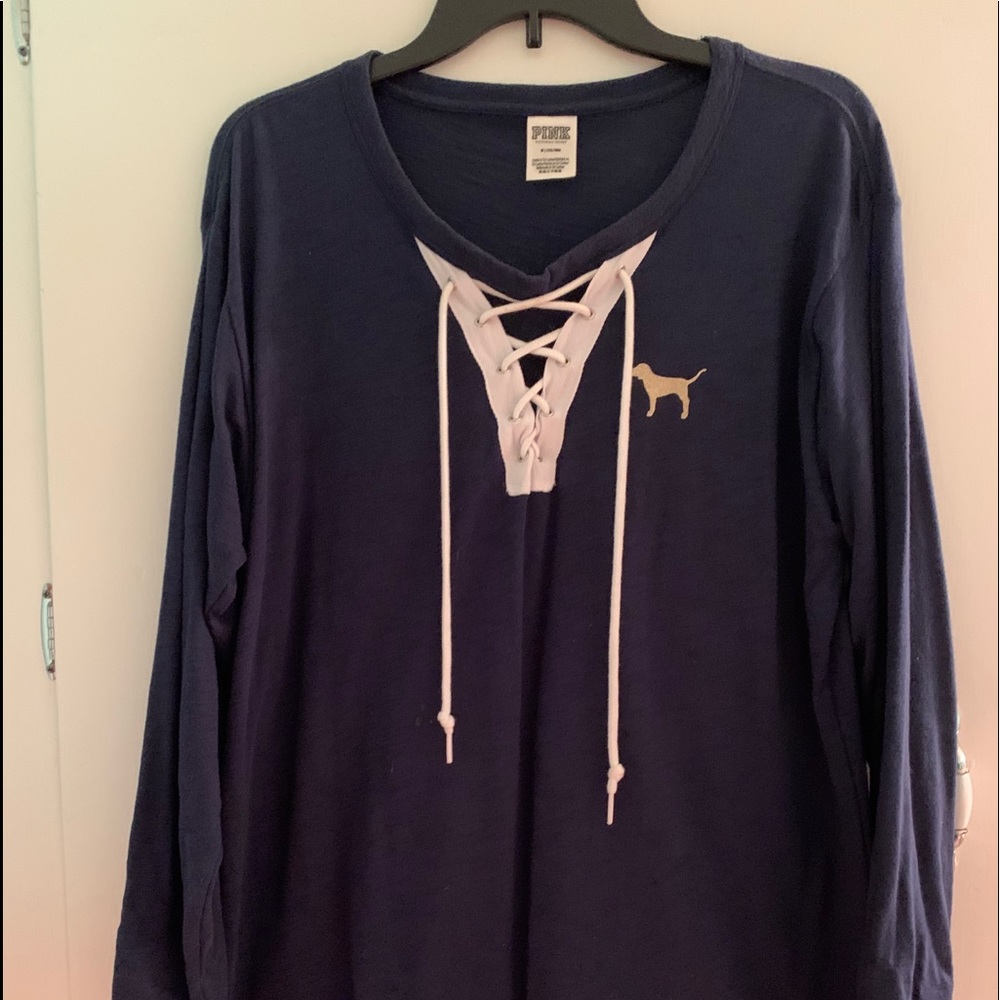 PINK Long Sleeve Tee